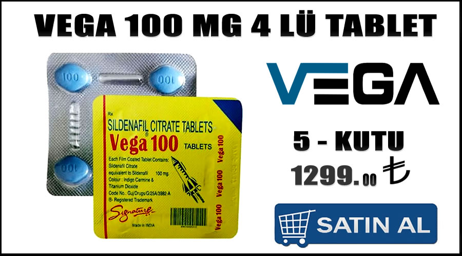 Vega 100 mg tablet siparişi ver