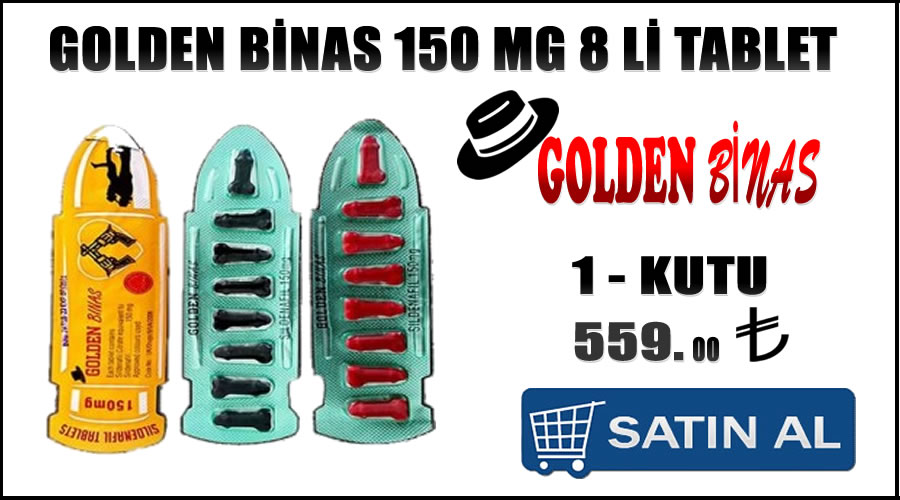 Golden binas 150 mg hapı satış noktası