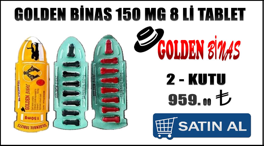 Golden binas 150 mg hap siparişi