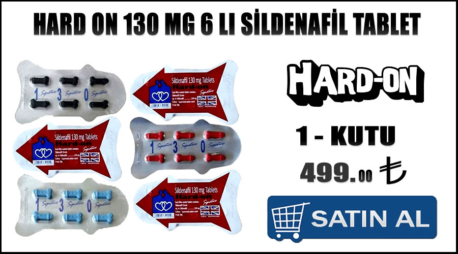 Hard on 130 mg hapı ucuz siparişi